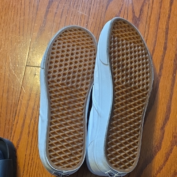 Vans Classic White Checkered Slip-Ons - Picture 2 of 2